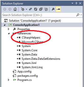 Added As An Assembly Reference